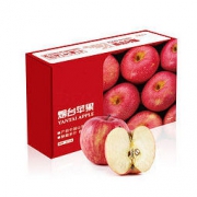 PLUS会员：京觅 烟台红富士苹果 12个 单果190-240g 净重2.6kg