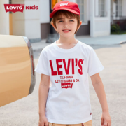 LUS会员！Levi's 李维斯 儿童字母logo短袖
