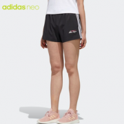 舒适透气！adidas 阿迪达斯 neo W FAV SHORTS 2 GM2353 女装运动短裤