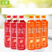 let‘s tea 让茶 每日红茶*3+每日花茶*3（共500ml*6瓶）