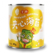 寻肴 夹心海苔 40g*4罐