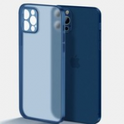 Orange shine iPhone系列 透明硅胶 磨砂手机壳 海军蓝