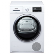 限地区、PLUS会员：SIEMENS 西门子 WT47W5601W 定频 热泵烘干机 9kg 白色