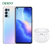 京东PLUS会员：OPPO Reno5 5G智能手机 12GB+256GB 无线耳机套装