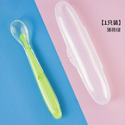 十二美 宝宝硅胶勺子
