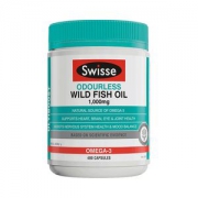 Swisse 无腥味深海鱼油软胶囊 1000mg*400粒