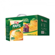现货 汇源果汁 0添加 100%橙汁 200ml*12盒