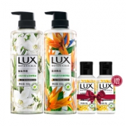 LUX 力士 沙龙香氛沐浴露套装（小苍兰550g+天堂鸟550g+赠忍冬花50g*2）