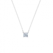 七夕好礼：SWAROVSKI 施华洛世奇 七夕鹊桥惠 ATTRACT系列 简约精致 方形水晶 项链