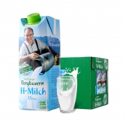 88VIP：SalzburgMilch 萨尔茨堡 低脂纯牛奶 1L*12盒+ 洁成 一次性垃圾袋 90只