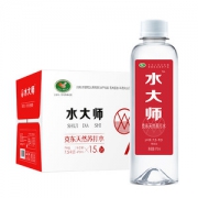顶级饮用水 水大师 克东天然弱碱性苏打水 470ml*15瓶 口感滑顺无泡