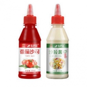PLUS会员：私房猫 沙拉酱+番茄酱 228g共2瓶