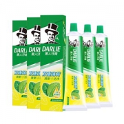 黑人 双重薄荷牙膏 大容量 225g*3支