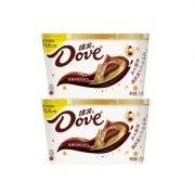 猫超直营 Dove 丝滑牛奶巧克力252g*2碗