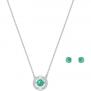 SWAROVSKI 施华洛世奇 跳动的心系列 水晶耳饰/项链套装 5516965