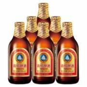 TSINGTAO 青岛啤酒 小棕金 11度 296ml*6瓶