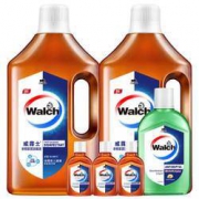 Walch 威露士 多用途消毒液1l*2瓶+小消毒液60ml*2瓶+湿巾10片*2包