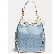 COACH 蔻驰 Field Signature 女士老花水桶包