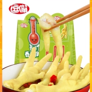 品品逗嘴 酸辣柠檬泡椒鸡爪 凤爪468g袋装