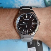 库存浅！怒省1000元！Citizen 西铁城 Ateza系列 CB1120-50E 男士光动能五局电波手表