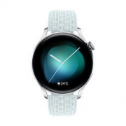 18日10:08：HUAWEI 华为 WATCH 3 智能手表 时尚版 46mm 灰蓝尼龙表带