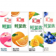 聚划算百亿补贴：汇源 果汁 饮料 250ml*10盒