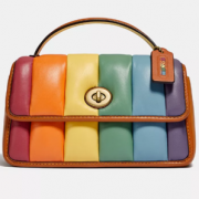 COACH Pride Turnlock 蔻驰 女士彩虹单肩包