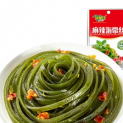 脆爽开胃！味聚特 即食麻辣海带丝 53g*20袋