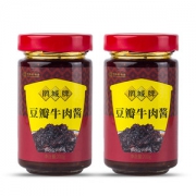 中华老字号 鹃城牌 四川郫县特产豆瓣牛肉酱 200g*2瓶
