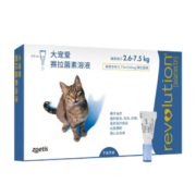 宠物大会、PLUS会员：REVOLUTION 大宠爱 猫用体内外驱虫滴剂 单支 2.6-7.5kg
