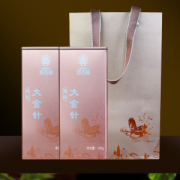 苏五福 云南滇红茶 特级凤庆大金针 125g*2罐 礼盒装