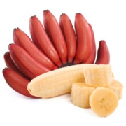 NANGUOXIANSHENG 果沿子 新鲜红美人香蕉红皮香蕉 约5斤装