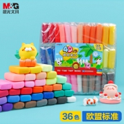 M&G 晨光 AKE03988 4D超轻粘土 36色袋装