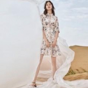 DUIBAI  对白  敦煌系列  女士连衣裙  ADQ117X