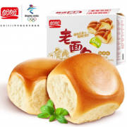 PLUS会员！PANPAN FOODS 盼盼 老面包 奶香味 930g