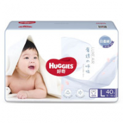 HUGGIES 好奇 奢透呼吸系列 婴儿拉拉裤 L40片