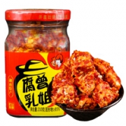 曾姐 香辣腐乳210g 玻璃瓶装 中辣
