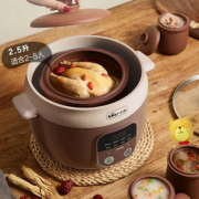 Bear 小熊 DDZ-C25U3 家用紫砂锅电炖锅 2.5L
