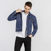限尺码：Calvin Klein 卡尔文·克莱 41BJ841467 男式牛仔外套
