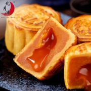 北月湾 芝士流心奶黄月饼 6枚