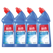 商超同款，500gx4瓶 榄菊 精亮 强效去垢洁厕液