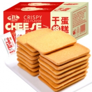 千丝  鸡蛋煎饼干烙蛋糕  整箱400g