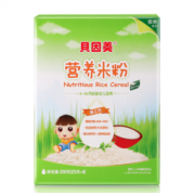 BEINGMATE 贝因美 Beingmate） 婴儿米粉 宝宝辅食 原味营养纯米粉 辅食米糊（辅食添加初期-36个月婴幼儿适用）200g