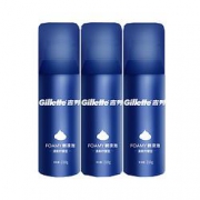 Gillette 吉列 清新柠檬型剃须泡 蓝罐 210g*3