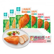 凤祥旗下 优形 低脂即食鸡胸肉 100g*6袋+鸡肉小方 45g*6袋