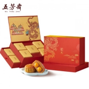 中华老字号 五芳斋 龙腾月饼礼盒 9饼9味 640g