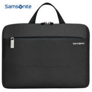 Samsonite 新秀丽 电脑包手提包男女商务背包公文包苹果笔记本电脑包13.3或14英寸BP5黑色