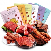 味小兽 肉类零食大礼包 552g