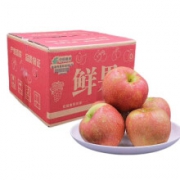 苹果红了 陕西嘎啦苹果 净重8.2-8.7斤