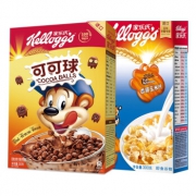 PLUS会员：Kellogg's 家乐氏 麦片香甜玉米片300g+谷脆格300g*2件